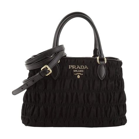 prada tessuto gaufre handbag review|Prada gaufre bags for sale.